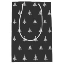 Moderne Schwarz-Weiß-Weihnachten