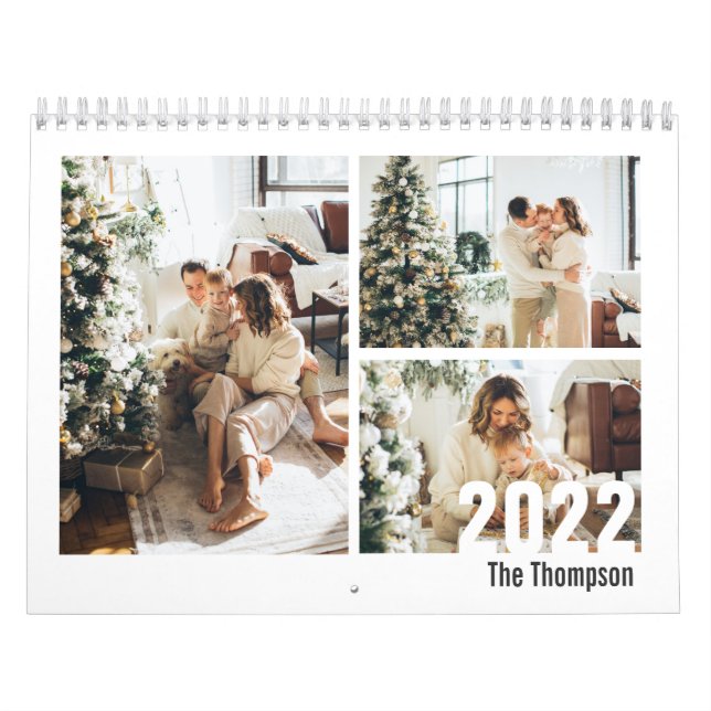 Moderne Schwarz-weiße Benutzerführung Erstellen Si Kalender (Titelbild)