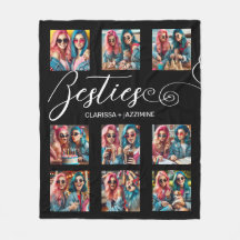 Moderne Schwarz-weiße Bestie 9 FotoCollage