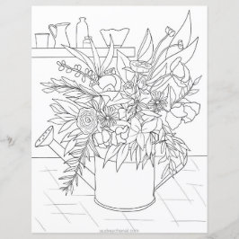 Moderne, schwarz-weiße Blumensträuße