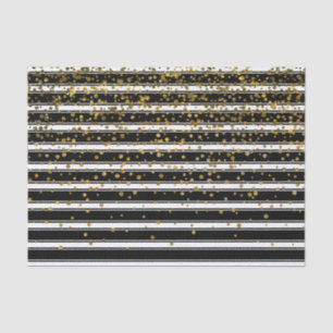 Moderne Schwarz-weiße Seidenpapier