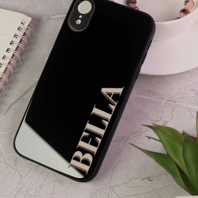 Moderne schwarze Erstklassigkeit, zeitgenössisch C Case-Mate iPhone Hülle (Von Creator hochgeladen)