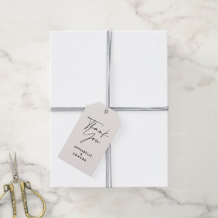 Moderne schwarze minimalistische zeitgenössische H Geschenkanhänger