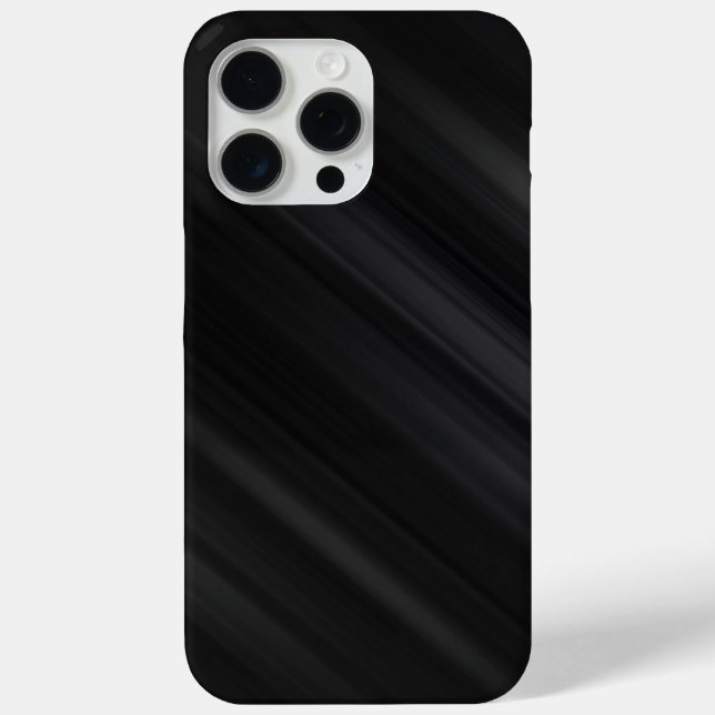 Moderne schwarze Muster  Case-Mate iPhone Hülle (Rückseite)