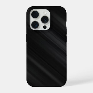 Moderne schwarze Muster iPhone 15 Pro Hülle
