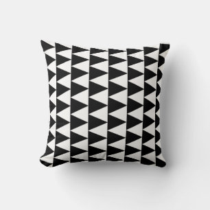 Moderne schwarze Muster-Kissen Kissen