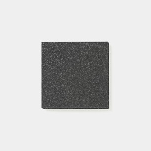 Moderne schwarze Steinart - Raum Post-it Klebezettel
