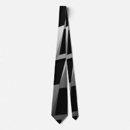 Moderne schwarze und graue Socken mit geometrische Krawatte