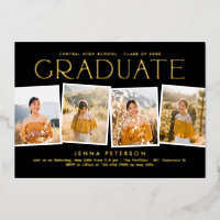 Moderne Scrapbook Graduation Party