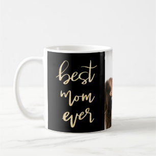 Moderne Script Calligraphy Gold Imitate Beste Mama Kaffeetasse