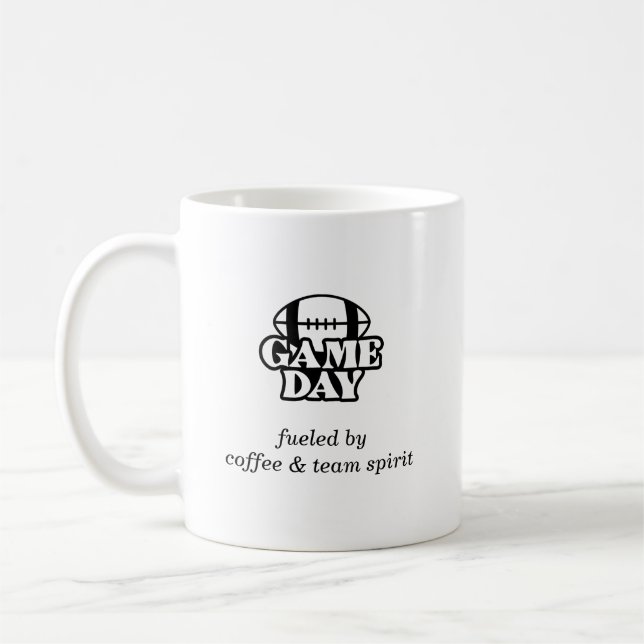 Moderne Script Cute Sports (Allgemein) Kaffeetasse (Links)