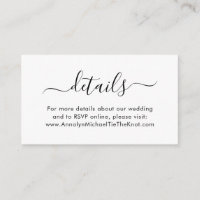 Moderne Script-Kalligrafie Minimale Details