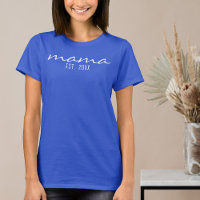 Moderne Script Mama etablierte Date-Junge Mutter