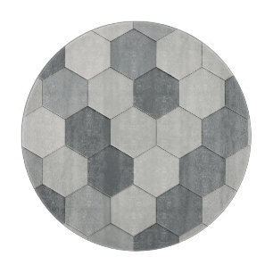 Moderne sechseckige Fliesen geometrisches Muster Schneidebrett