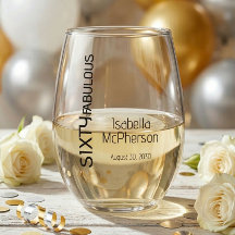 Moderne sechzig und fantastische kühne Geburtstags