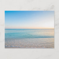 Moderne Seeblick-Flachbild-Postkarte