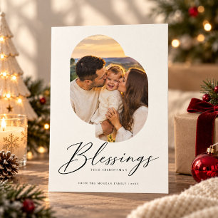Moderne Segnungen Bio-Foto Weihnachten religiös