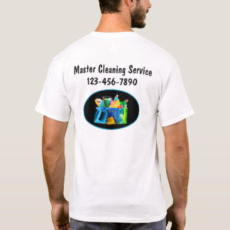 Moderne Shirts für die Reinigung der Mitarbeiter