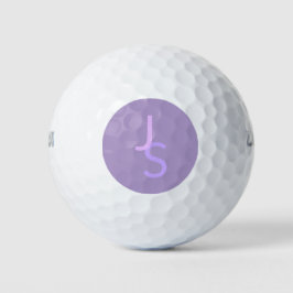 Moderne, sich überschneidende Mit Monogramm Initia Golfball