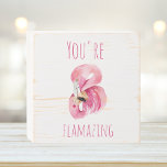 Moderne Sie sind fantastisch Schönheit pink Flamin Holzkisten Schild<br><div class="desc">Moderne Sie sind fantastisch Schönheit pink Flamingo</div>