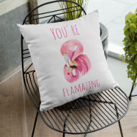 Moderne Sie sind fantastisch Schönheit pink Flamin