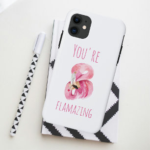Moderne Sie sind flamboyante Schönheit Rosa Flamin Case-Mate iPhone Hülle