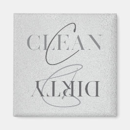 Moderne Silber Grau saubere Küche Geschirrspülmasc Magnet