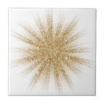 Moderne Single Gold Sternexplosion Fliese<br><div class="desc">Das moderne Design besticht durch eine goldene Single-Sternexplosion auf weißem Hintergrund. Einfaches, sauberes modernes Design. Erstellen Sie Ihre eigene, benutzerdefinierte Kachel, indem Sie ein neues Bild hochladen, oder verwenden Sie den "Nachricht"-Button, um den Designer um Hilfe zu bitten. So erstellen Sie Ihr eigenes Design: 1. Wählen Sie diese Vorlage aus....</div>
