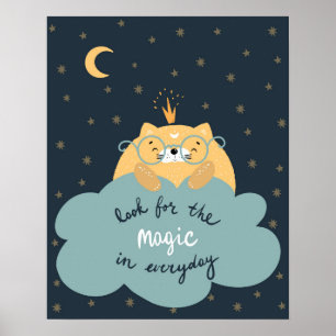 Moderne Skandi niedliche Look für das magische Kin Poster