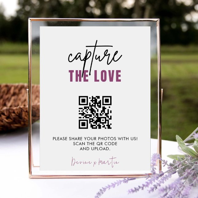 Moderne Skripterfassung Der QR-Code der Liebe Begleitkarte (Von Creator hochgeladen)
