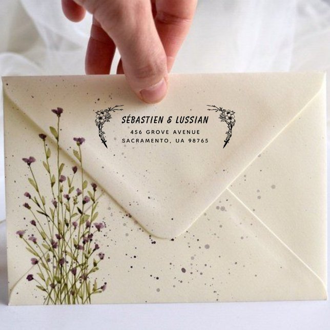 Moderne Skripthochzeit Permastempel (Von Creator hochgeladen)