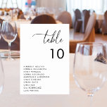 Moderne Skriptsitzkarten-Namen Minimale Hochzeit Tischnummer<br><div class="desc">Entdecken Sie Ihre Hochzeitstische mit dieser modernen, stilvollen Karte mit modernen Schriften und individuellem Text Ihrer Wahl. Fügen Sie einfach Ihre eigenen Daten hinzu, indem Sie auf die Option "Personalisieren" klicken. 🌸 BITTE BEACHTEN: Die Größe dieser Karte beträgt 3, 5" x 5". Wenn Sie eine größere Größe haben möchten, kontaktieren...</div>