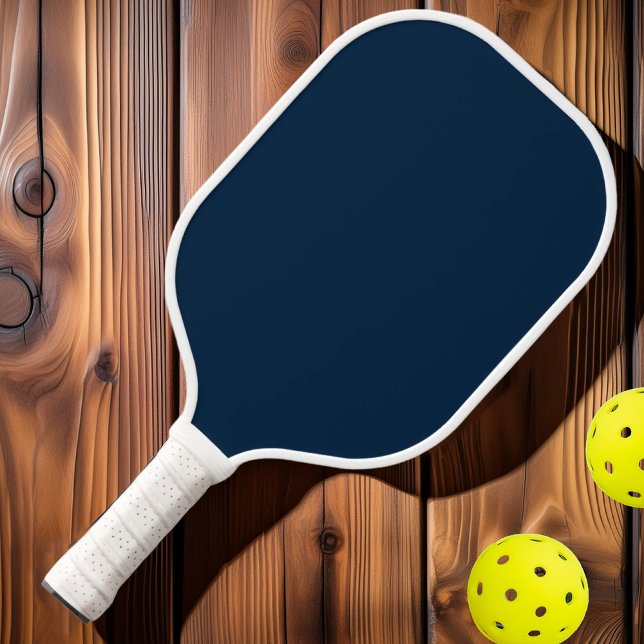 Moderne Solid Deep Sea Blue Farbe Mitte des Jahrhu Pickleball Schläger (Von Creator hochgeladen)