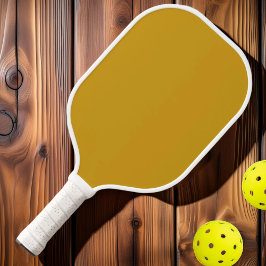 Moderne Solid-Golden Ochre-Farbe des Mitteljahrhun Pickleball Schläger