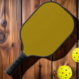 Moderne Solid-Wüstenfarbe Mitte des Jahrhunderts Pickleball Schläger