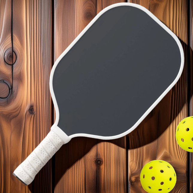 Moderne, solide mediterrane Grau Farbe des Mittelj Pickleball Schläger (Von Creator hochgeladen)