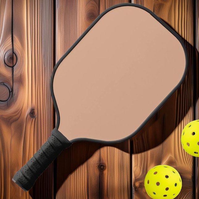 Moderne, solide, süße Pfirsichfarbe aus dem Mittel Pickleball Schläger (Von Creator hochgeladen)