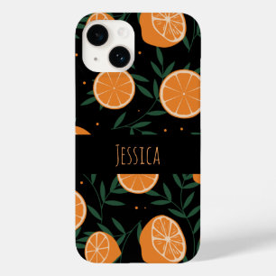 Moderne Sommerfrucht Botanisches Muster Case-Mate iPhone 14 Hülle