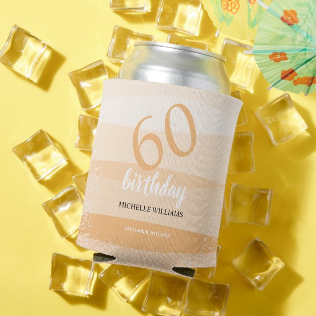 Moderne Sommergeburtstagsfeier in Rosa Dosenkühler (In Situ Sommer)