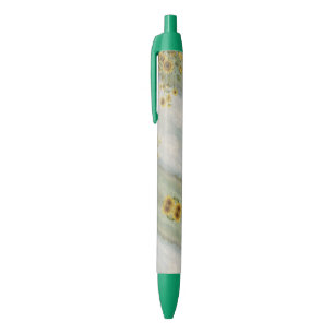 Moderne Sonnenblume Aquarell & personalisiertes Bi Kugelschreiber