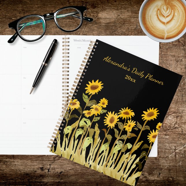 Moderne Sonnenblume Planer (Von Creator hochgeladen)