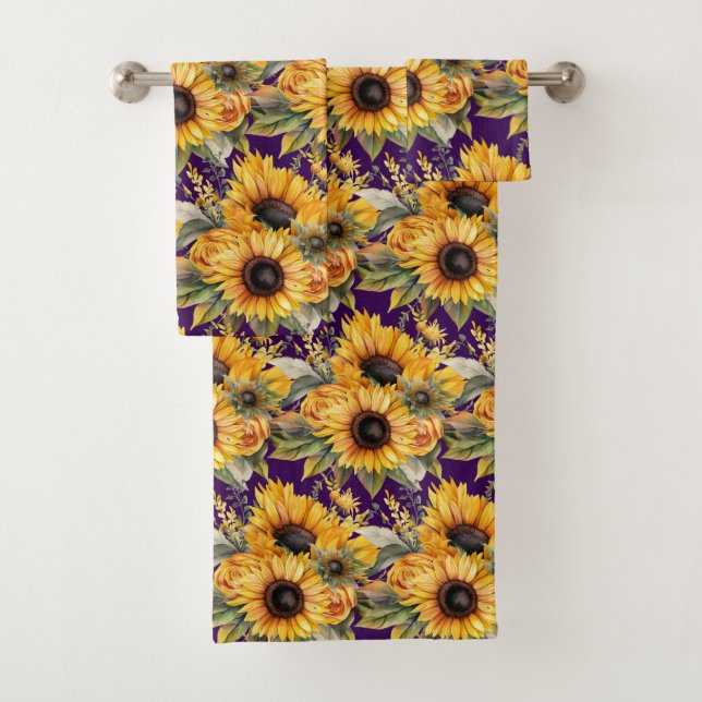 Moderne Sonnenblumen Blumenstrauß Set (Insitu)