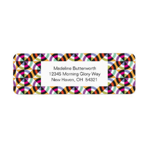 Moderne Spinnkreise Quilmuster