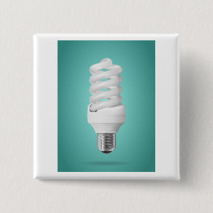 Moderne Spiral-Kompaktleuchtstofflampe Button
