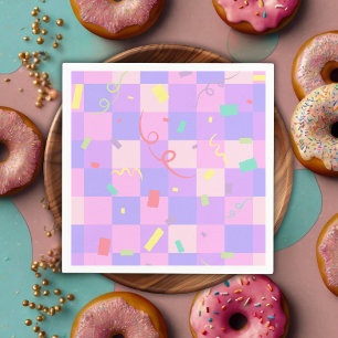 Moderne Sprinklen aus Donut Scheckkartoffeln Babyd Serviette