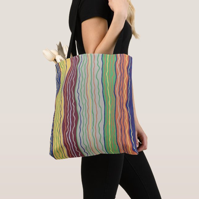 Moderne Squiggles 3 Tote Bag (Von Nahem)