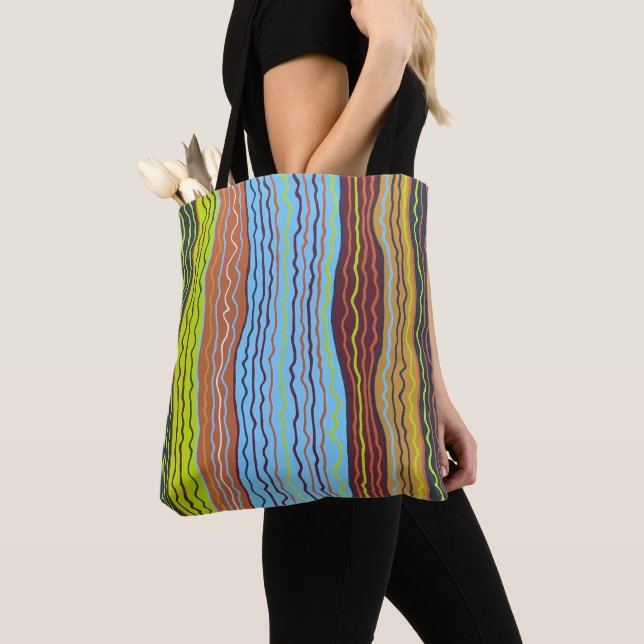 Moderne Squiggles 4 Tote Bag (Von Nahem)