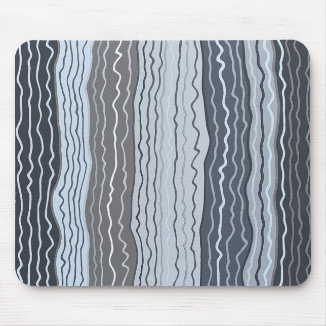 Moderne Squiggles 5 Mousepad (Vorne)