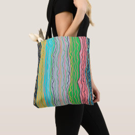 Moderne Squiggles Tote Bag