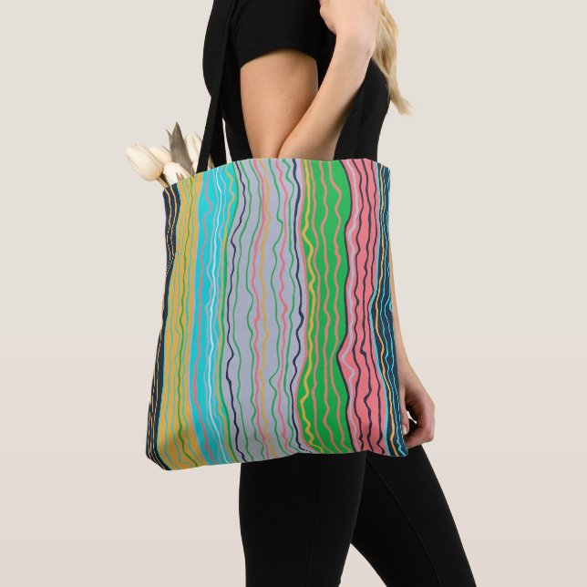 Moderne Squiggles Tote Bag (Von Nahem)